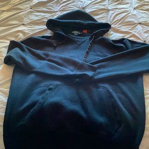 Polo by Ralph Lauren heavy black cotton sweatshirt hoodie.